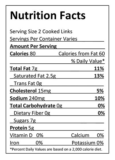 Schweigert Meats Applewood Smoked Bacon Ends & Pieces Nutrition Facts