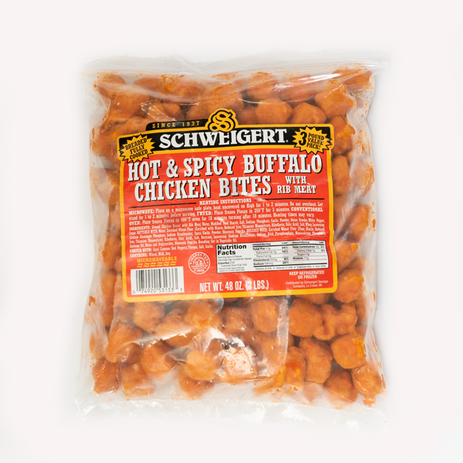 Scheweigert Hot and Spicy Buffalo Chicken Bites - 48 oz.